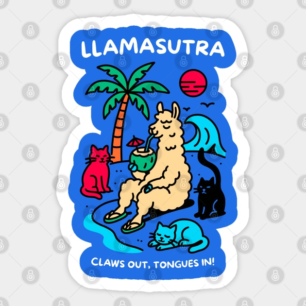 LLAMASUTRA Sticker by Fabrik